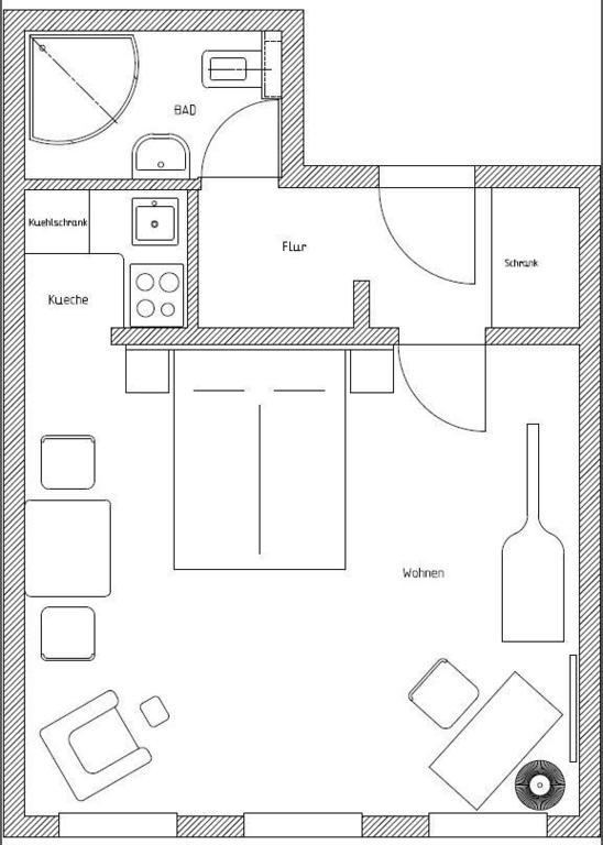 باد تولز Ferienwohnung Jeremy الغرفة الصورة